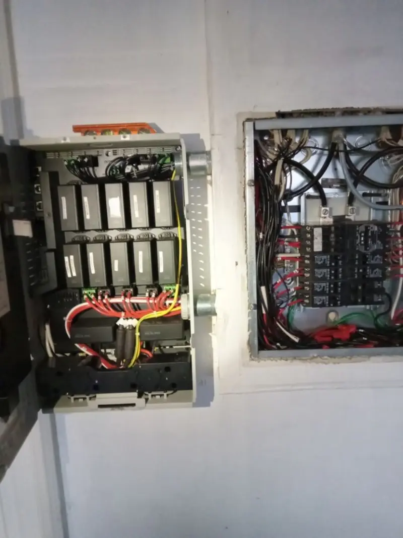 Electrical panel upgrade completed for Indoor Lighting Installation in Beavercreek